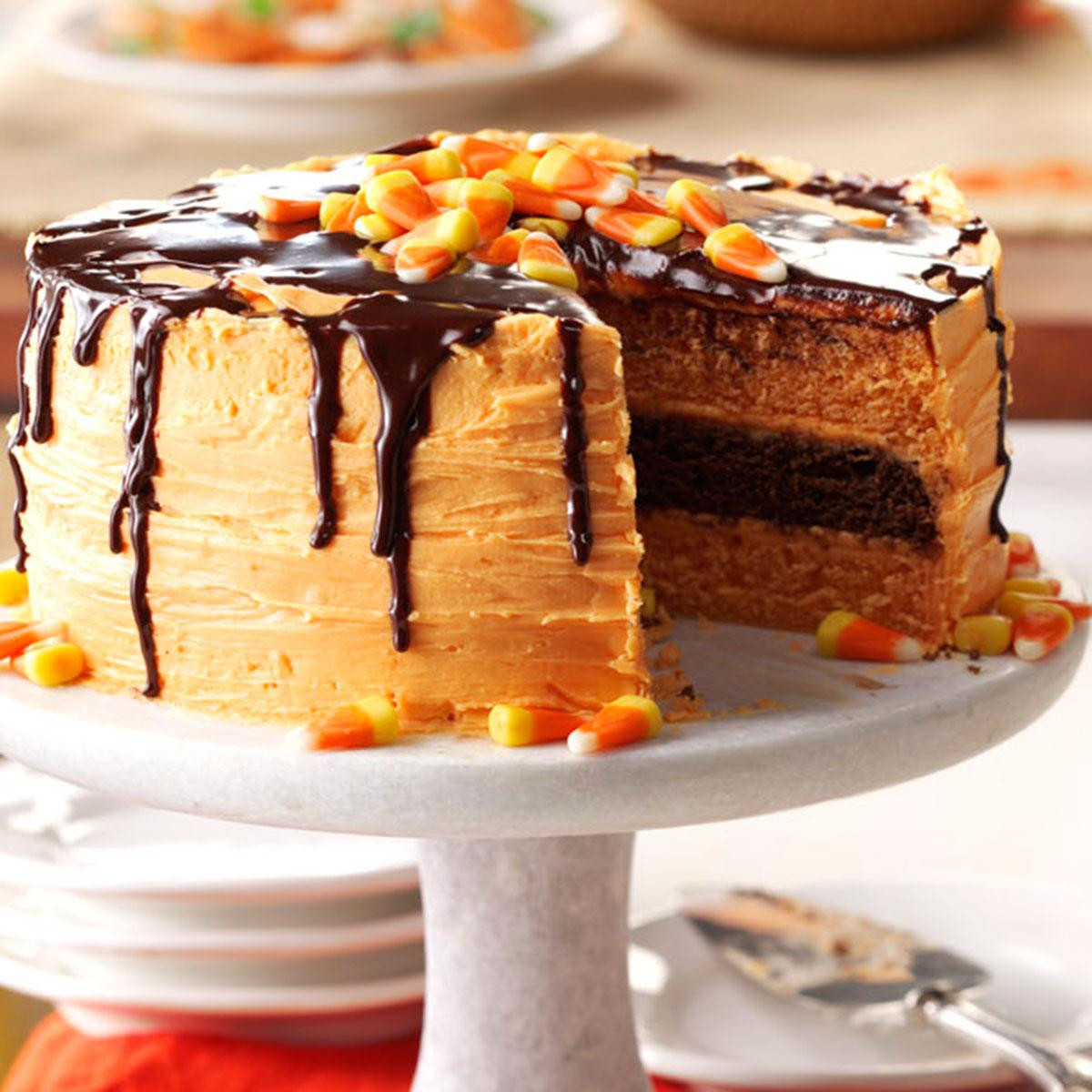 Halloween Desserts Ideas
 Halloween Layer Cake Recipe