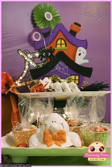 Halloween Themed Desserts
 Party Feature Halloween Themed Dessert Table