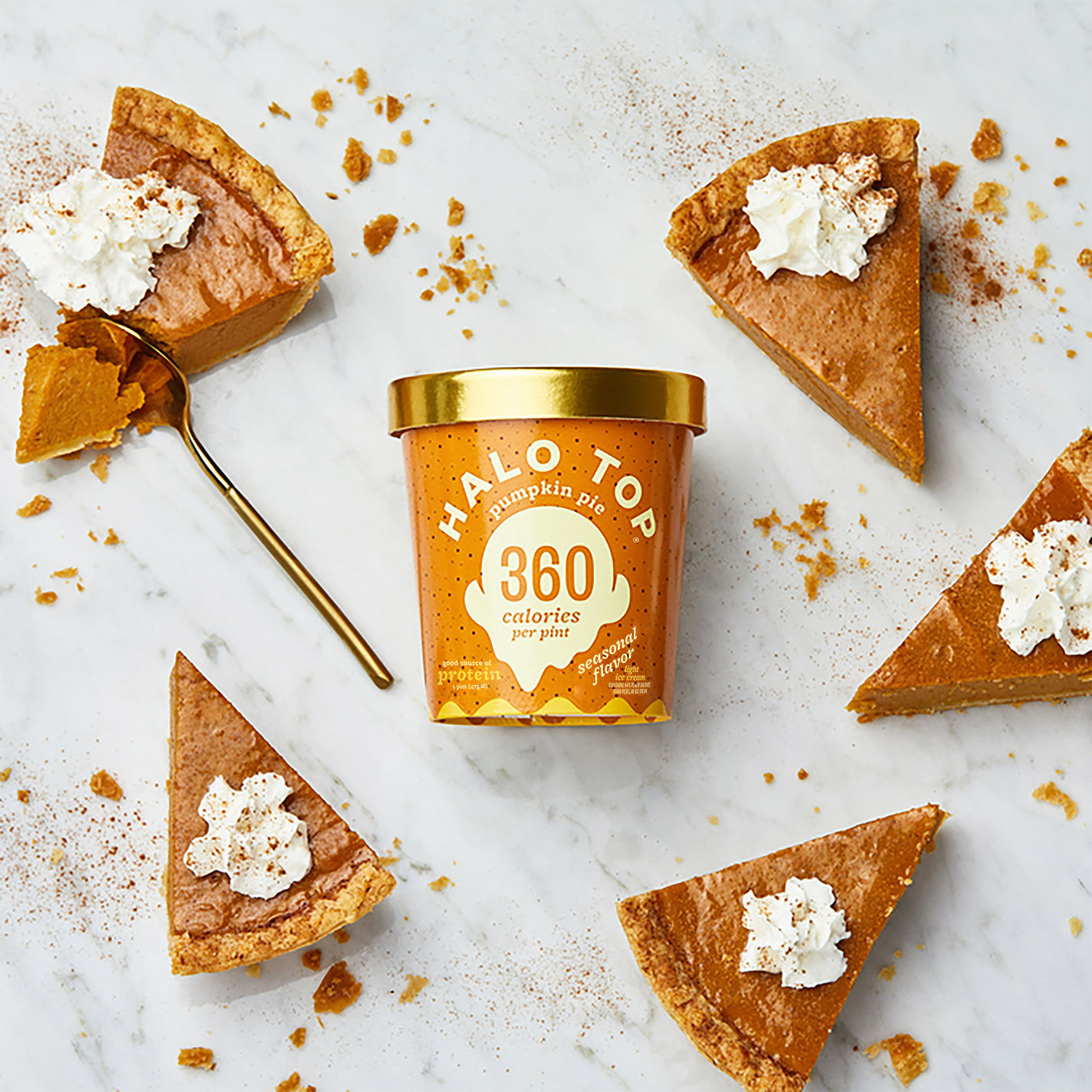 Halo Top Pumpkin Pie
 Halloween Treats That Won t Totally Kill Your Diet Bag Snob