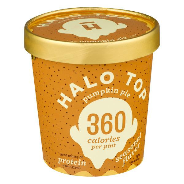 Halo Top Pumpkin Pie
 Halo Top Pumpkin Pie Ice Cream