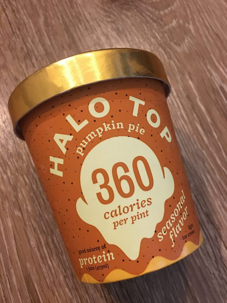 Halo Top Pumpkin Pie
 Halo Top Pumpkin Pie Review Snack Gator