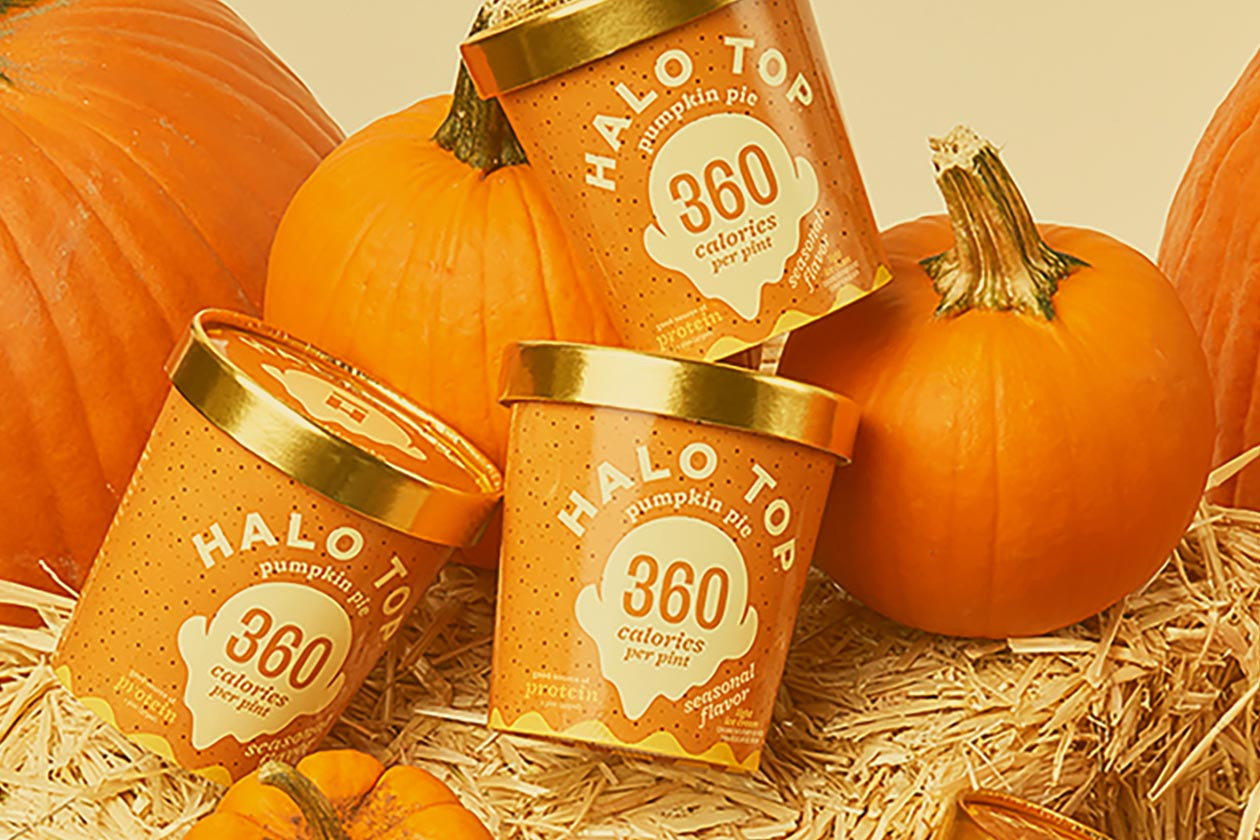 Halo Top Pumpkin Pie
 Pumpkin Pie Halo Top is returning and with a massive