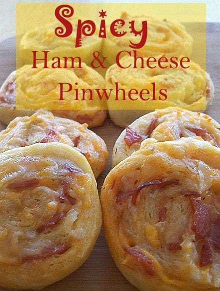 Ham And Cheese Crescent Rolls Appetizers
 Spicy Ham and Cheese Pinwheels fast and easy appetizer