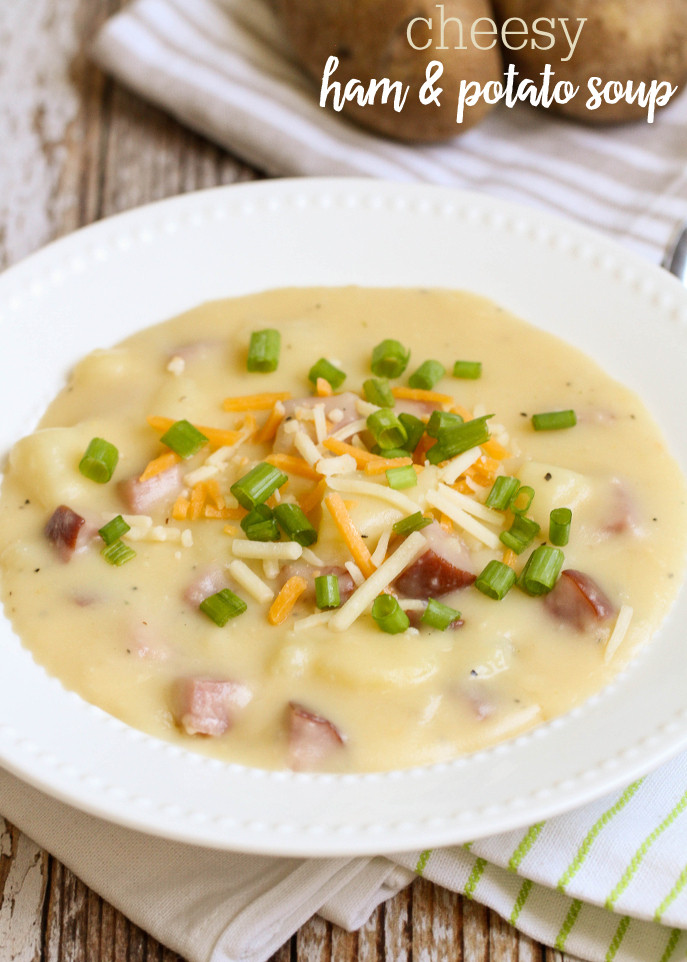 Ham And Potato Recipes
 Cheesy Ham and Potato Soup