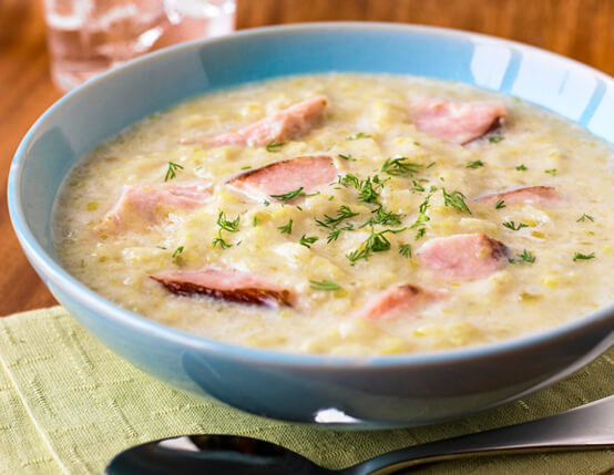 Ham And Potato Recipes
 Ham Potato & Leek Soup Recipe