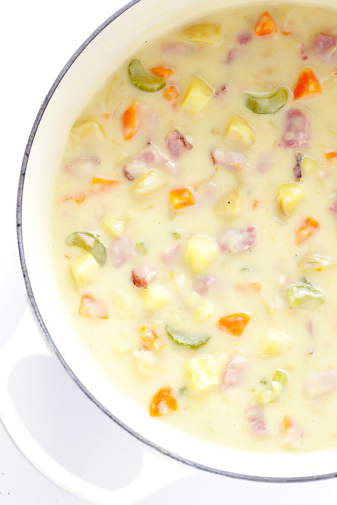 Ham And Potato Recipes
 Creamy Ham and Potato Soup