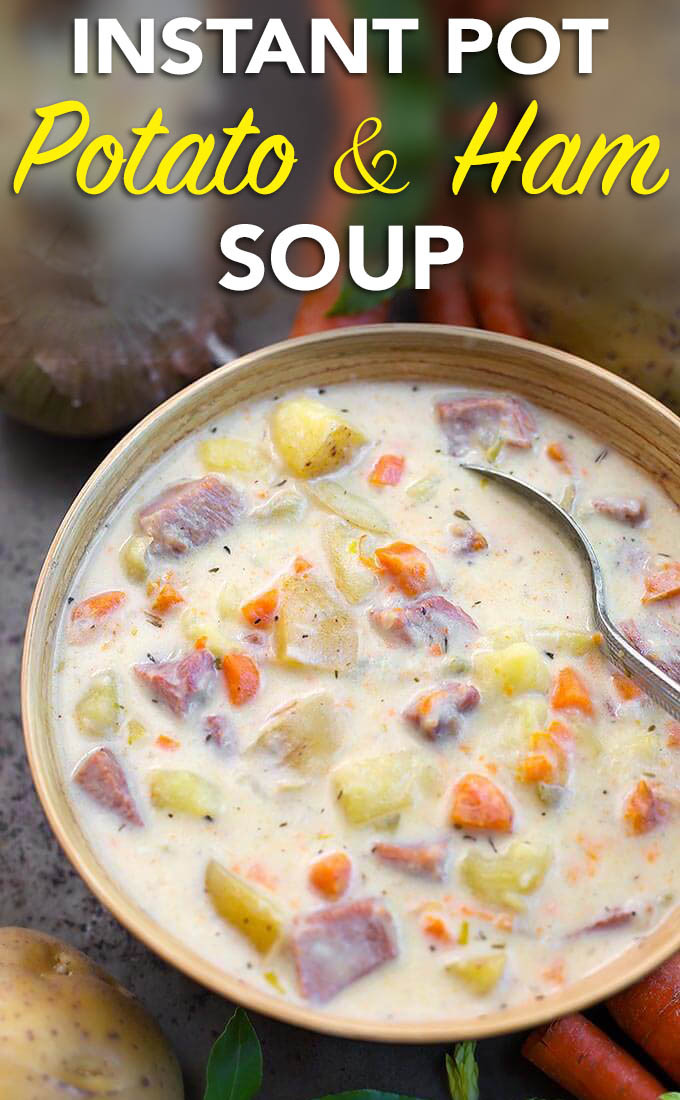 Ham And Potato Soup
 pressure cooker ham and potato soup