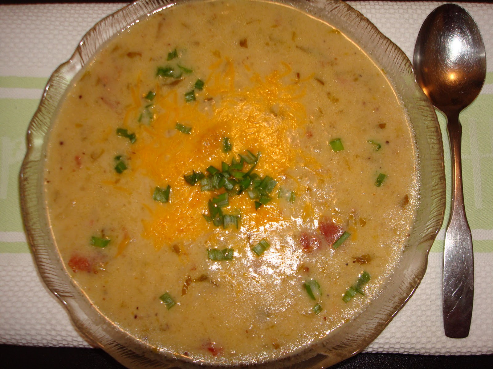 Ham Bone Potato Soup
 From Which Things Grow Chew on This