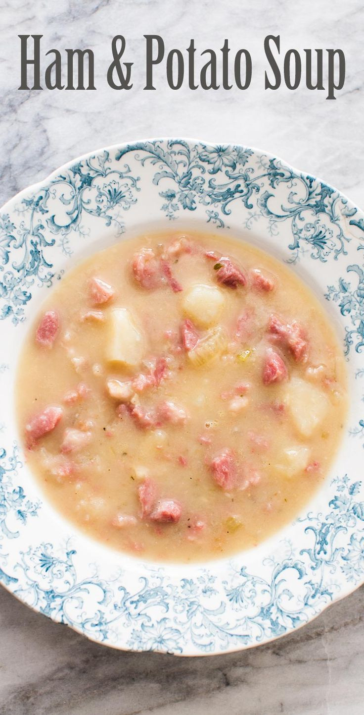 Ham Bone Potato Soup
 potato soup recipe ham bone