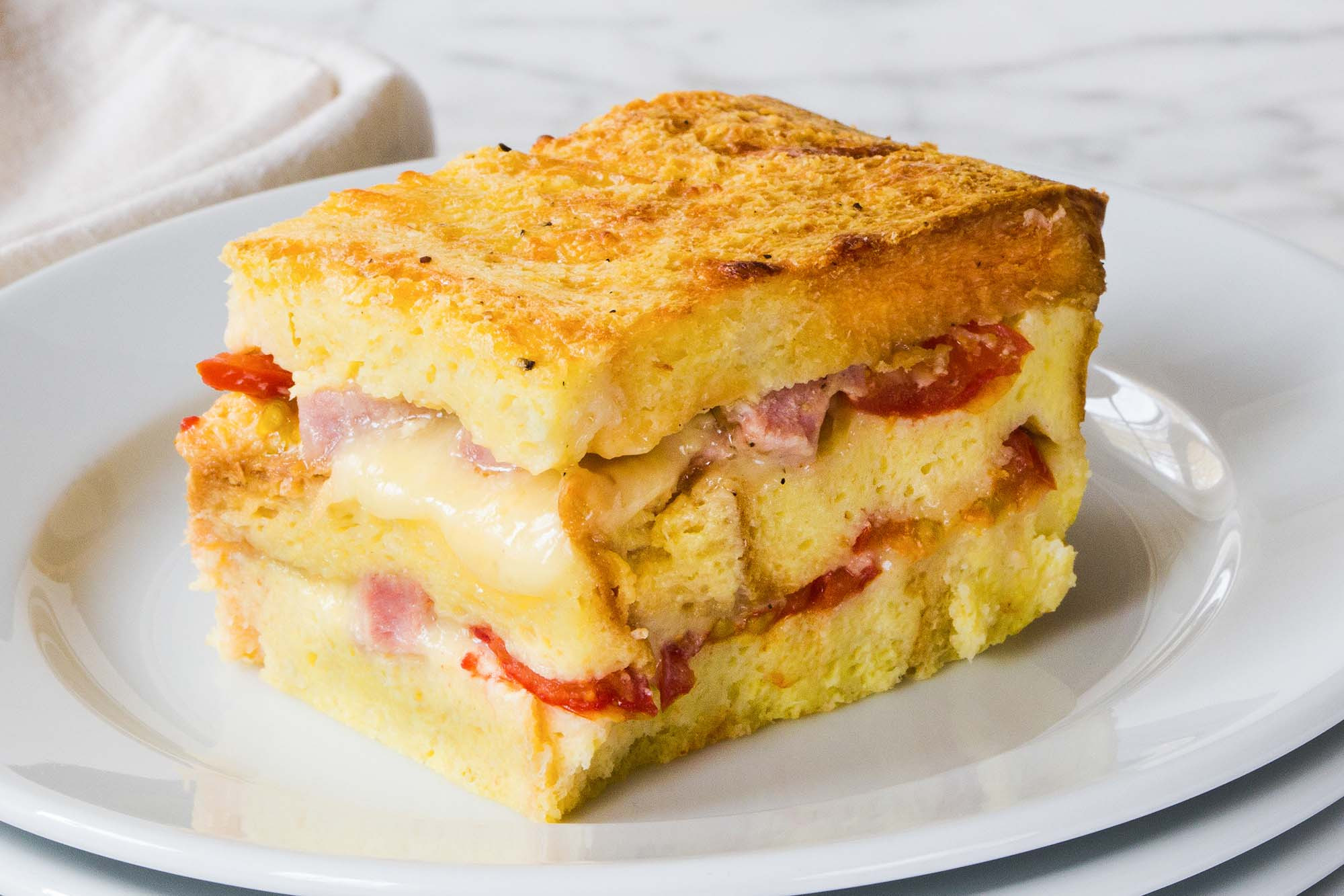 Ham Breakfast Recipes
 Ham and Cheese Breakfast Casserole Recipe