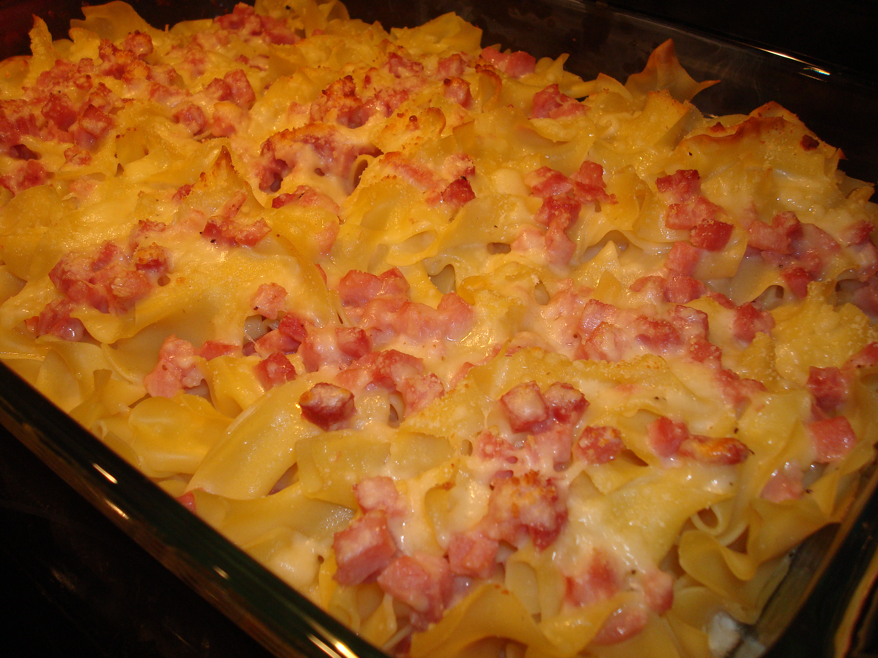 Ham Noodle Casserole
 Ham and Noodle Casserole