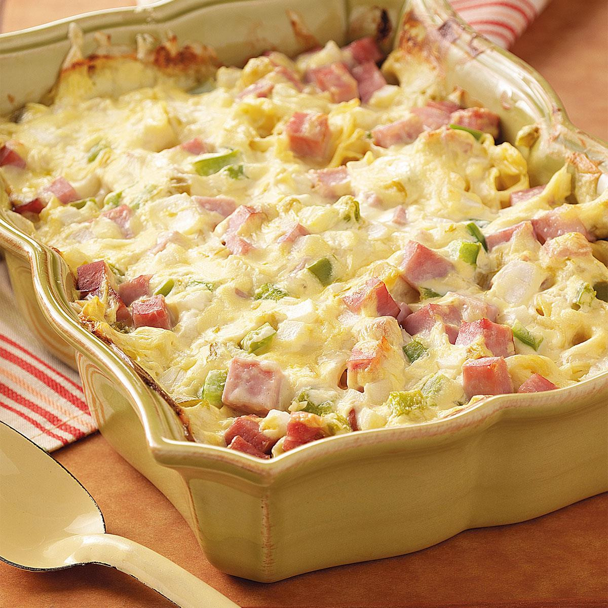 Ham Noodle Casserole
 ham noodle casserole