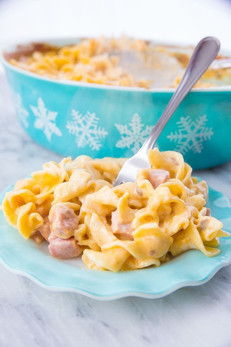 Ham Noodle Casserole
 Creamy Ham and Noodle Casserole The Kitchen Magpie