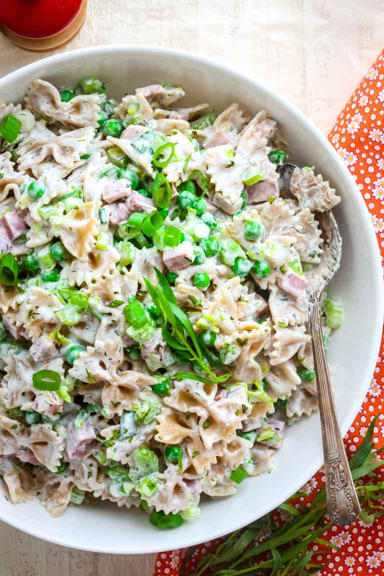 Ham Pasta Salad
 ham pasta salad