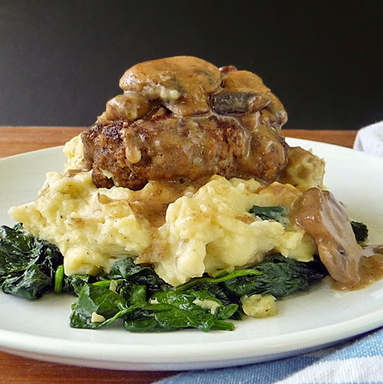 Hamburger Steak With Mushroom Gravy
 Hamburger Steak with Mushroom Gravy