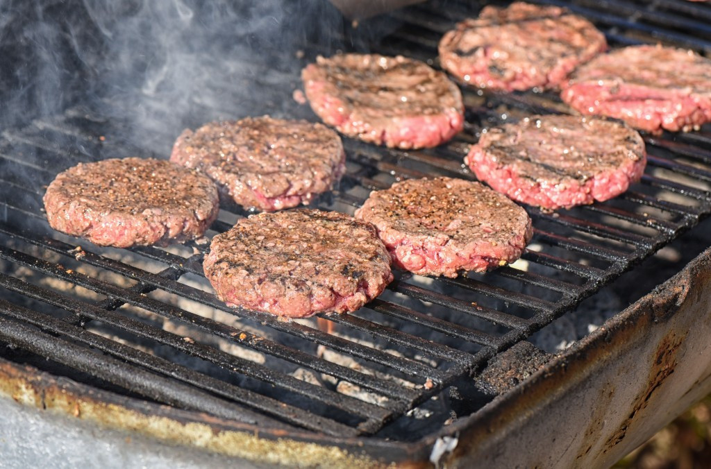 Hamburgers On The Grill
 best barbecued hamburgers