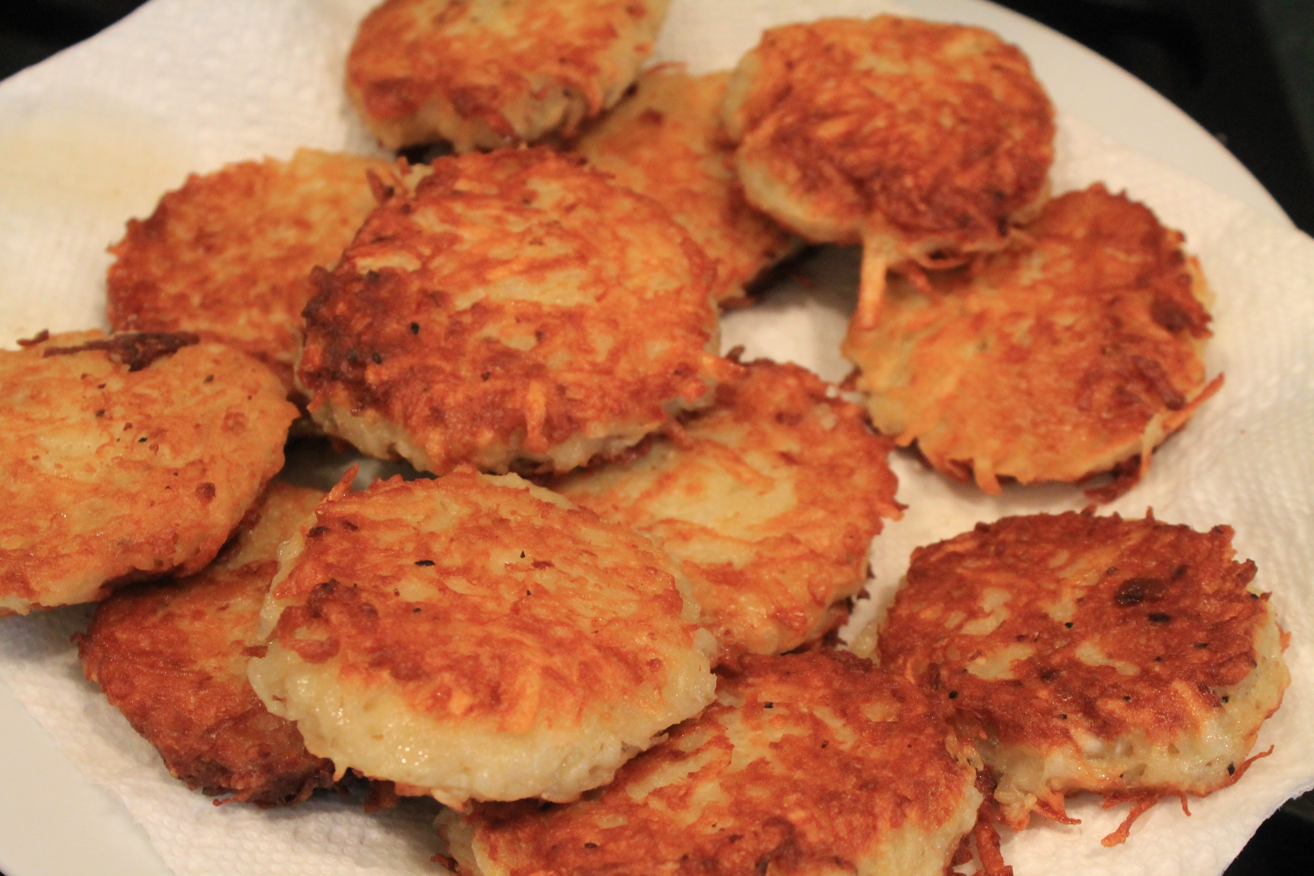 Hanukkah Potato Latkes
 Potato Latkes for Hanukkah with Pat Goodman Spiced Peach