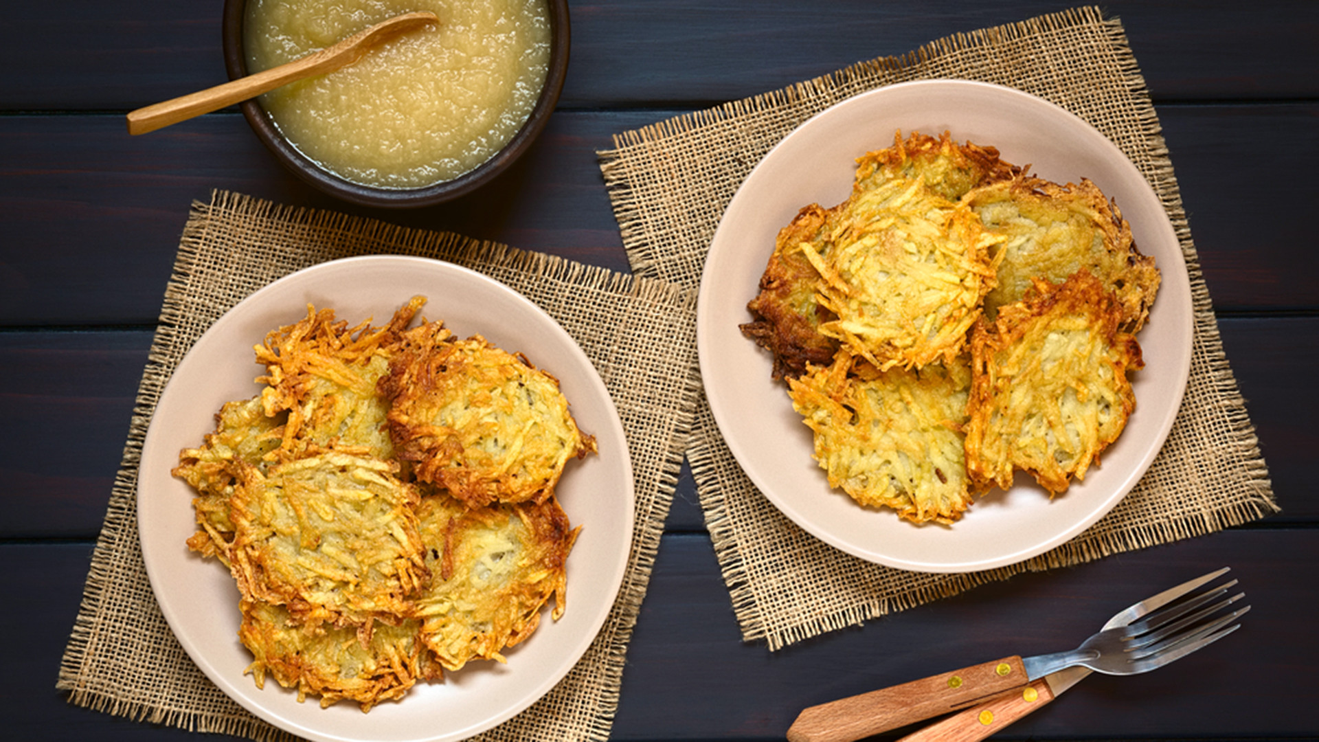 Hanukkah Potato Latkes
 Crispy Hanukkah Potato Pancakes Latkes TODAY