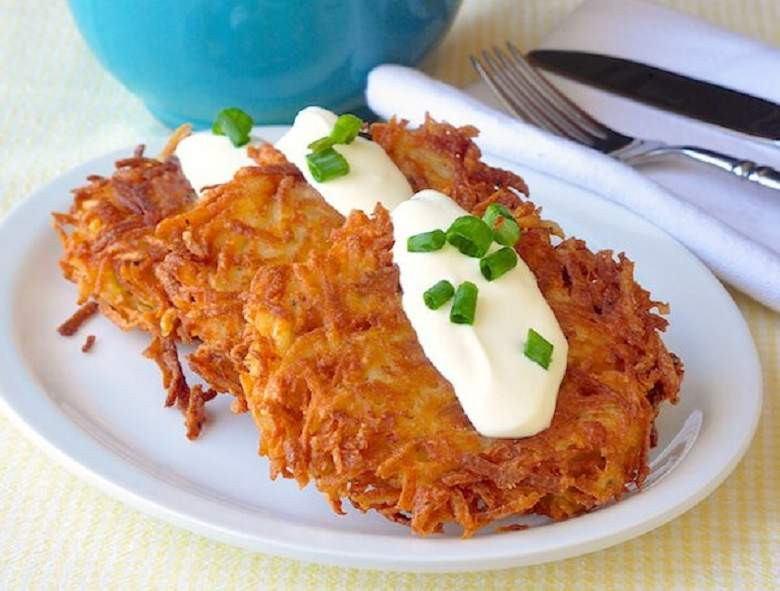 Hanukkah Potato Latkes
 Potato Latkes Recipes How to Make Easy Pancakes on