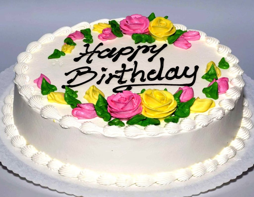 Happy Birthday Flowers And Cake
 Happy Birthday Flower with Cake flower cake pictures