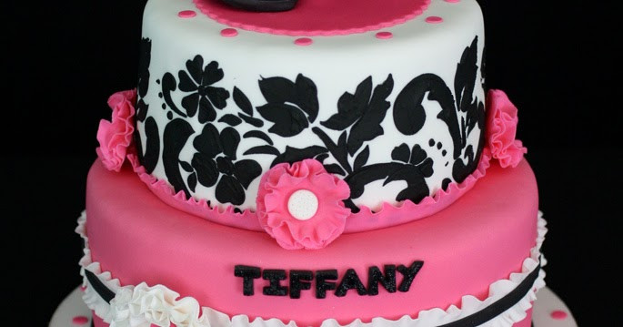 Happy Birthday Tiffany Cake
 Cakes by Dusty Happy Birthday Tiffany