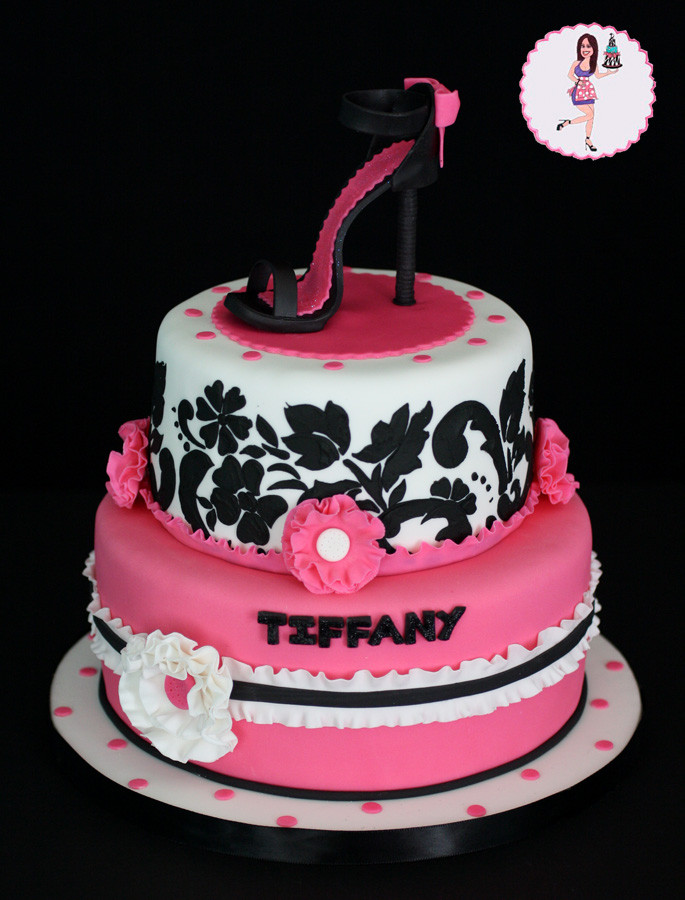 Happy Birthday Tiffany Cake
 Cakes by Dusty May 2012