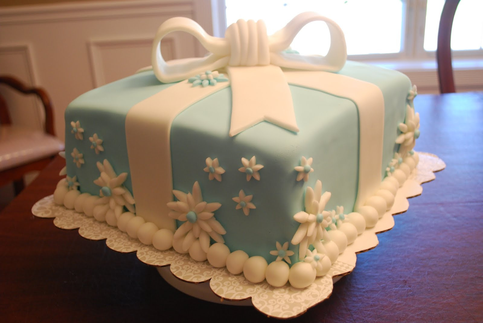 Happy Birthday Tiffany Cake
 The Baking Sheet Another Tiffany Box Cake