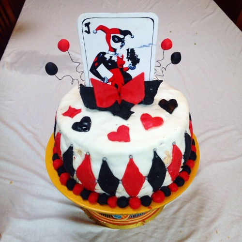 Harley Quinn Birthday Cake
 harley quinn cake