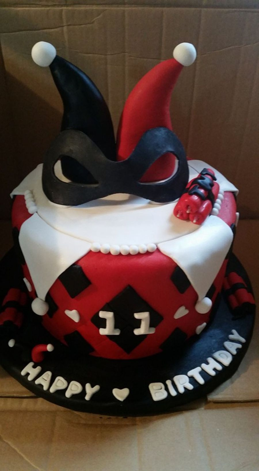 Harley Quinn Birthday Cake
 Harley Quinn Theme CakeCentral