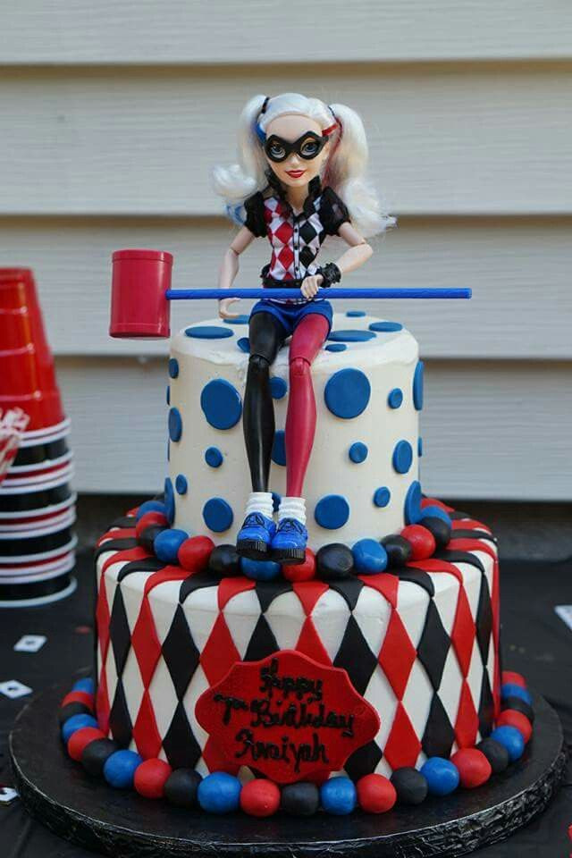 Harley Quinn Birthday Cake
 Harley Quinn Birthday Cake by Providence Divine Cakes