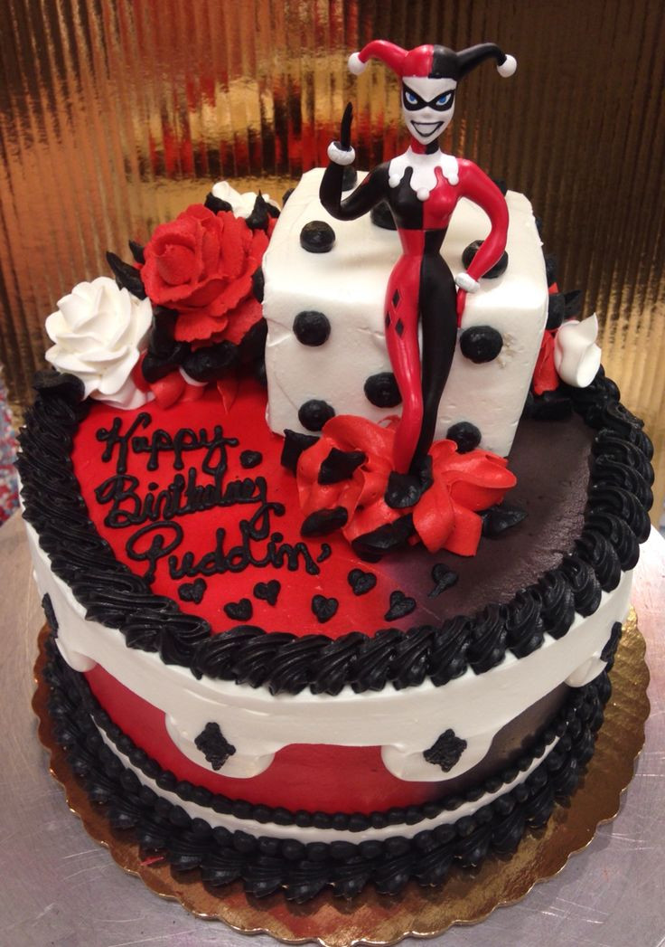 Harley Quinn Birthday Cake
 Harley Quinn Cake Cakes by Amanda Pinterest