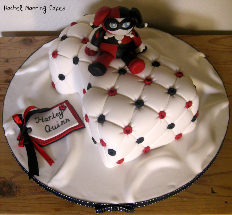 Harley Quinn Birthday Cake
 Harley Quinn Cake Harlequin Cake Batman CakeCentral