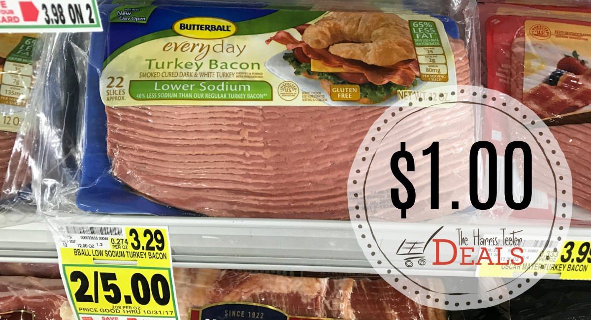 Harris Teeter Thanksgiving Dinner 2017
 Butterball Dinner Sausage or Bacon only $1 00 at Harris