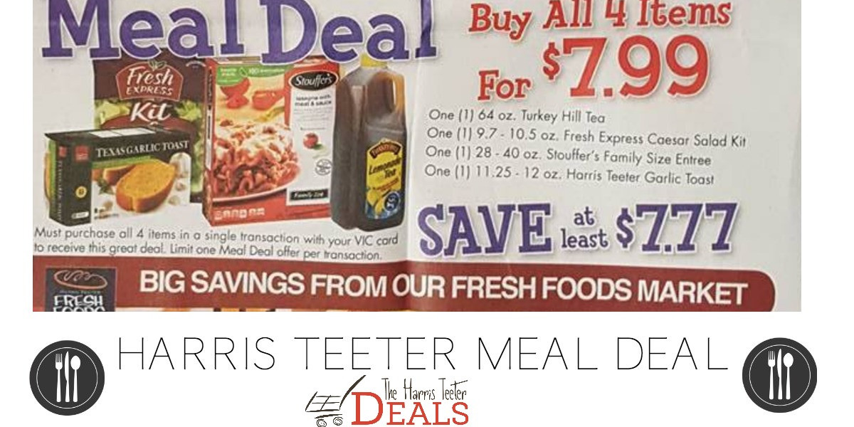 Harris Teeter Thanksgiving Dinner 2017
 Harris Teeter Deals Weekly List and Coupon Matchups 4 5