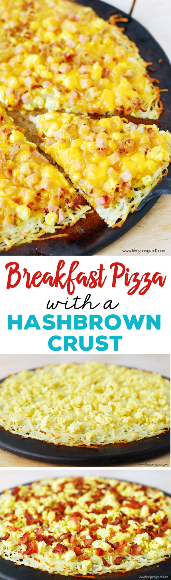 Hash Brown Breakfast Pizza
 Breakfast Pizza with Hash Brown Crust The Gunny Sack