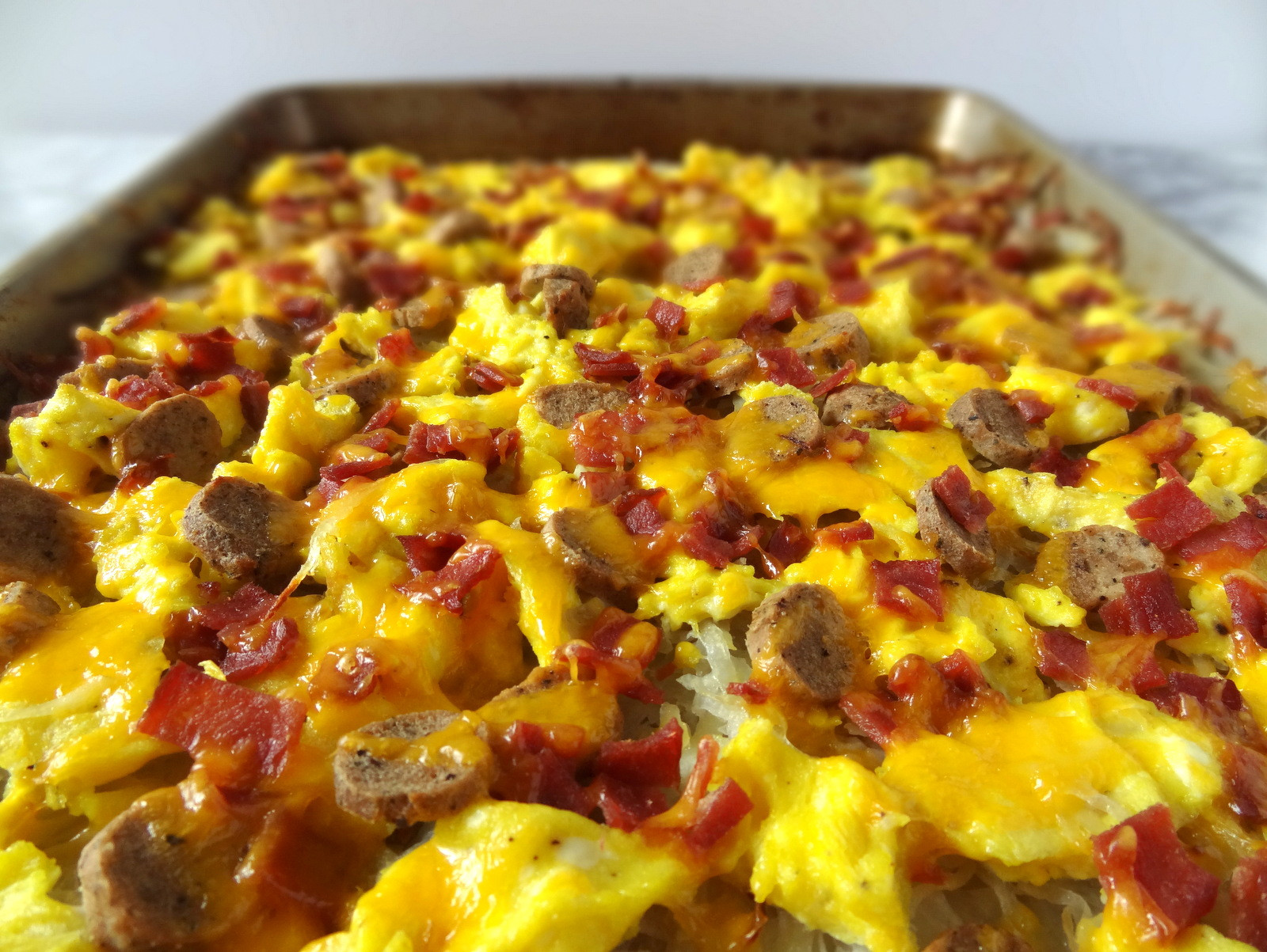 Hash Brown Breakfast Pizza
 Hash Brown Breakfast Pizza