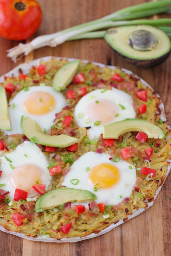 Hash Brown Breakfast Pizza
 Hash Brown Breakfast Pizza Olga s Flavor Factory