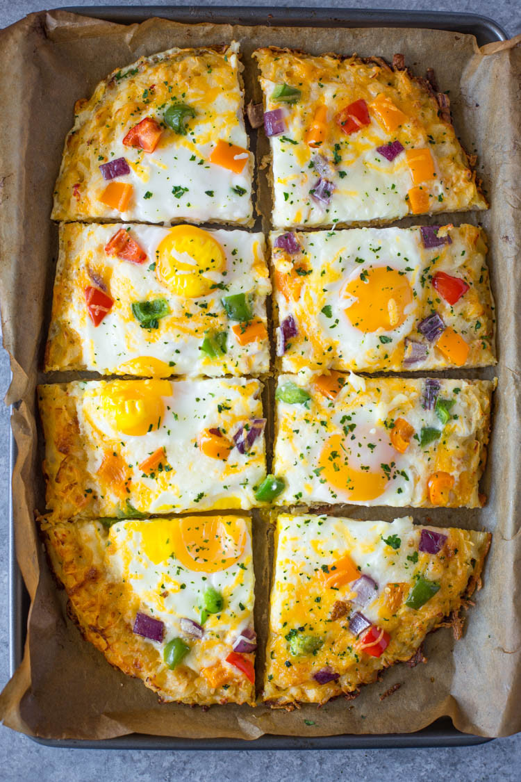 Hash Brown Breakfast Pizza
 Hash Brown Crust Breakfast Pizza Giveaway