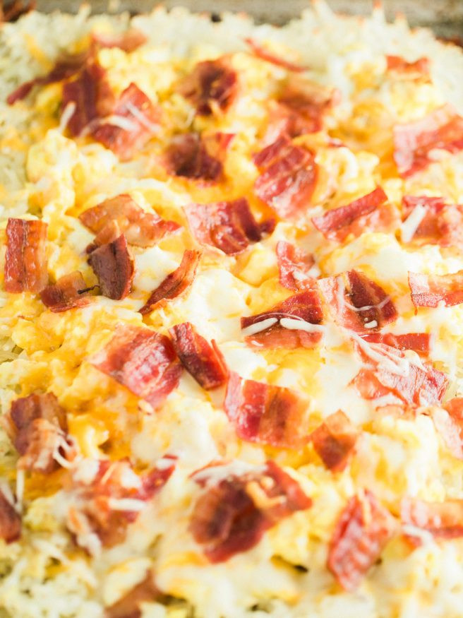 Hash Brown Breakfast Pizza
 Hashbrown Breakfast Pizza Dad With A Pan
