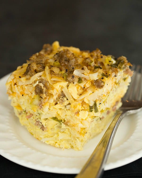 Hash Brown Casseroles Breakfast
 Slow Cooker Sausage Hash Brown & Cheddar Breakfast