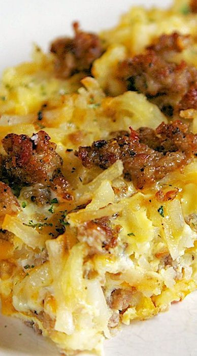 Hash Brown Casseroles Breakfast
 Sausage Hash Brown Breakfast Casserole