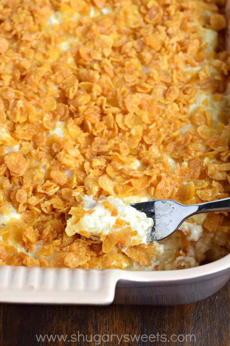 Hashbrown Potato Casserole
 Cheesy Hashbrown Casserole Shugary Sweets