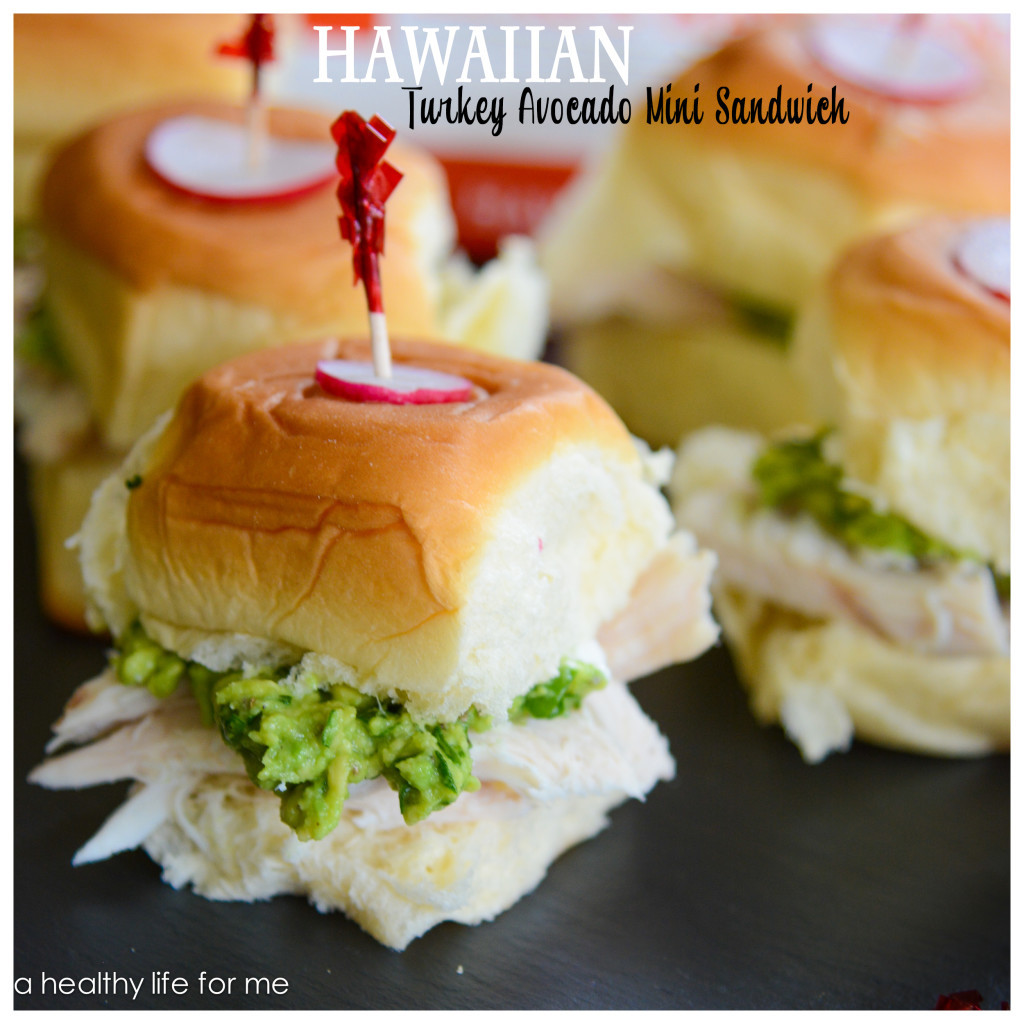 Hawaiian Bread Recipes Appetizers
 Hawaiian Turkey Avocado Mini Sandwich Get Healthy U
