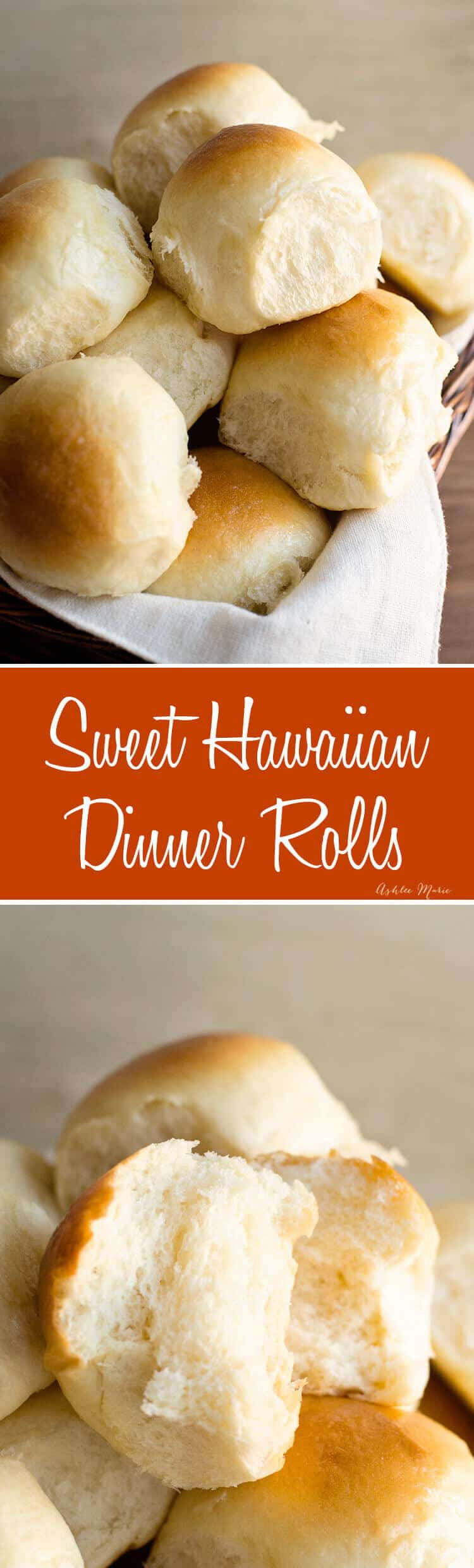 Hawaiian Dinner Rolls
 Copycat King Hawaiian Sweet Rolls