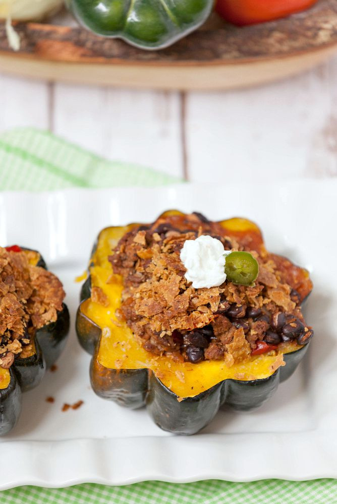 Healthy Acorn Squash Recipes
 Beef and Bean Enchilada Stuffed Squash WeekdaySupper