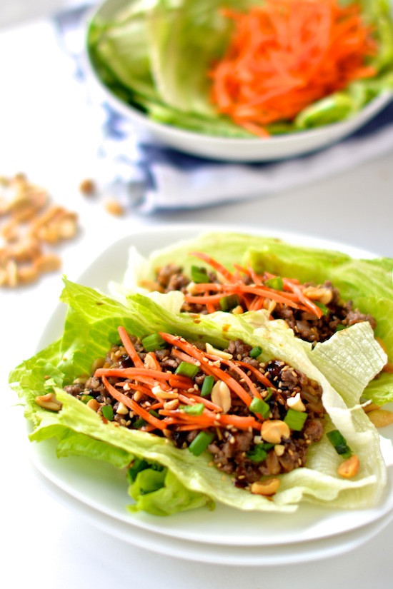 Healthy Asian Recipes
 Healthy Asian Lettuce Wraps
