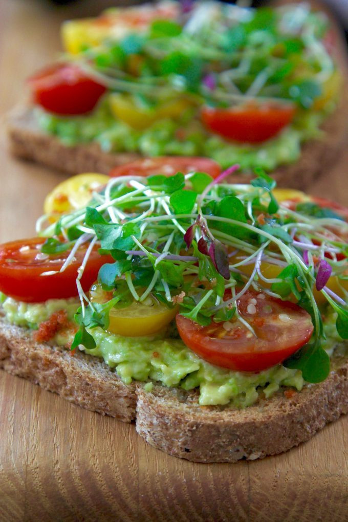 Healthy Avocado Breakfast
 Avocado Toast