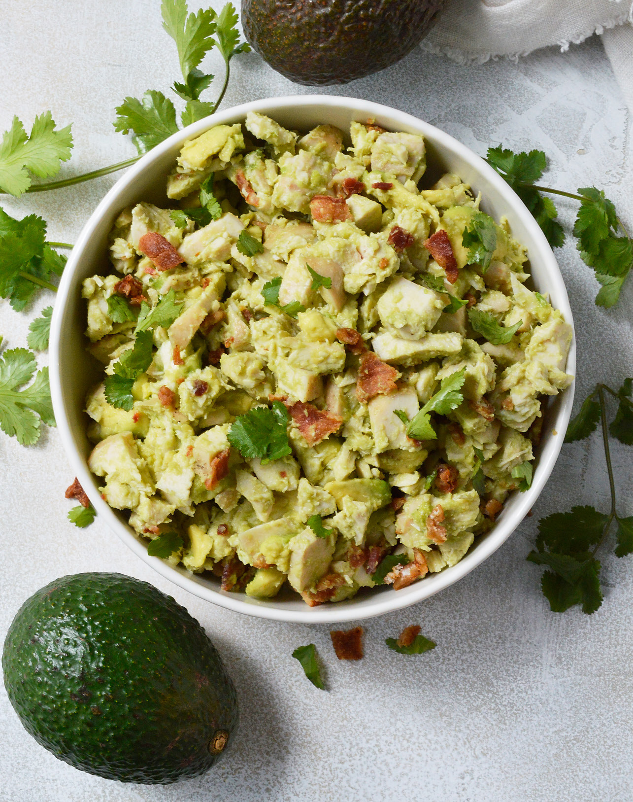 Healthy Avocado Recipes
 Bacon Avocado Chicken Salad Whole30 Recipe WonkyWonderful