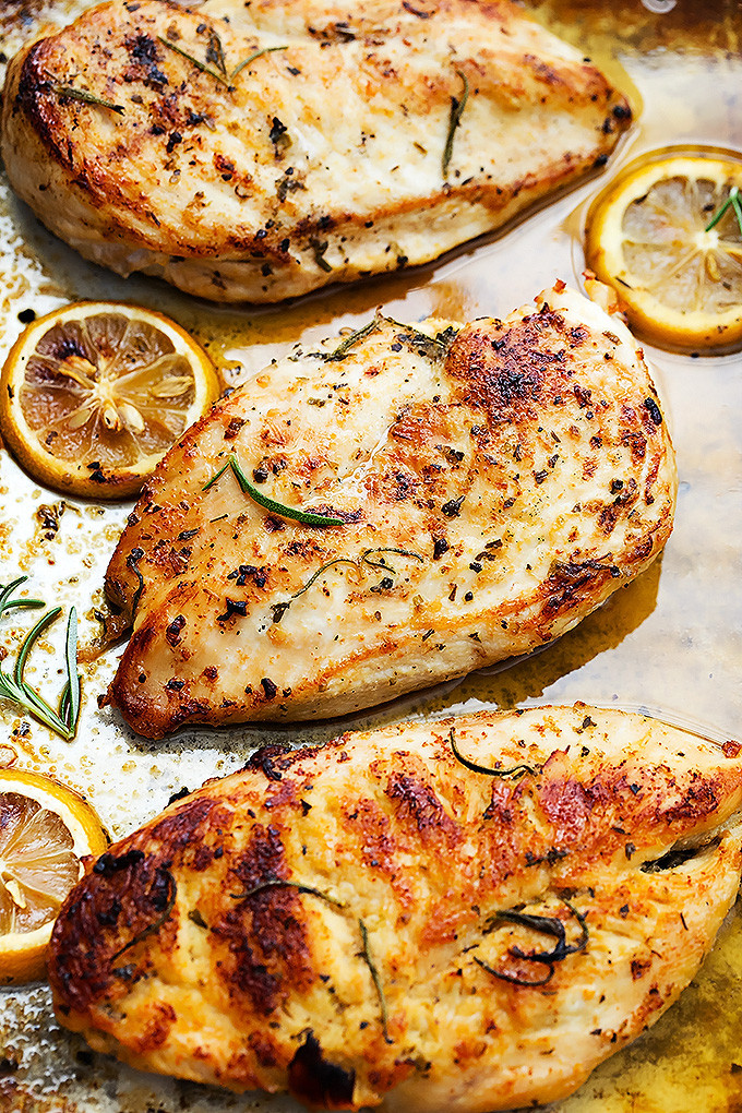 Healthy Baked Chicken Recipes
 Easy Healthy Baked Lemon Chicken