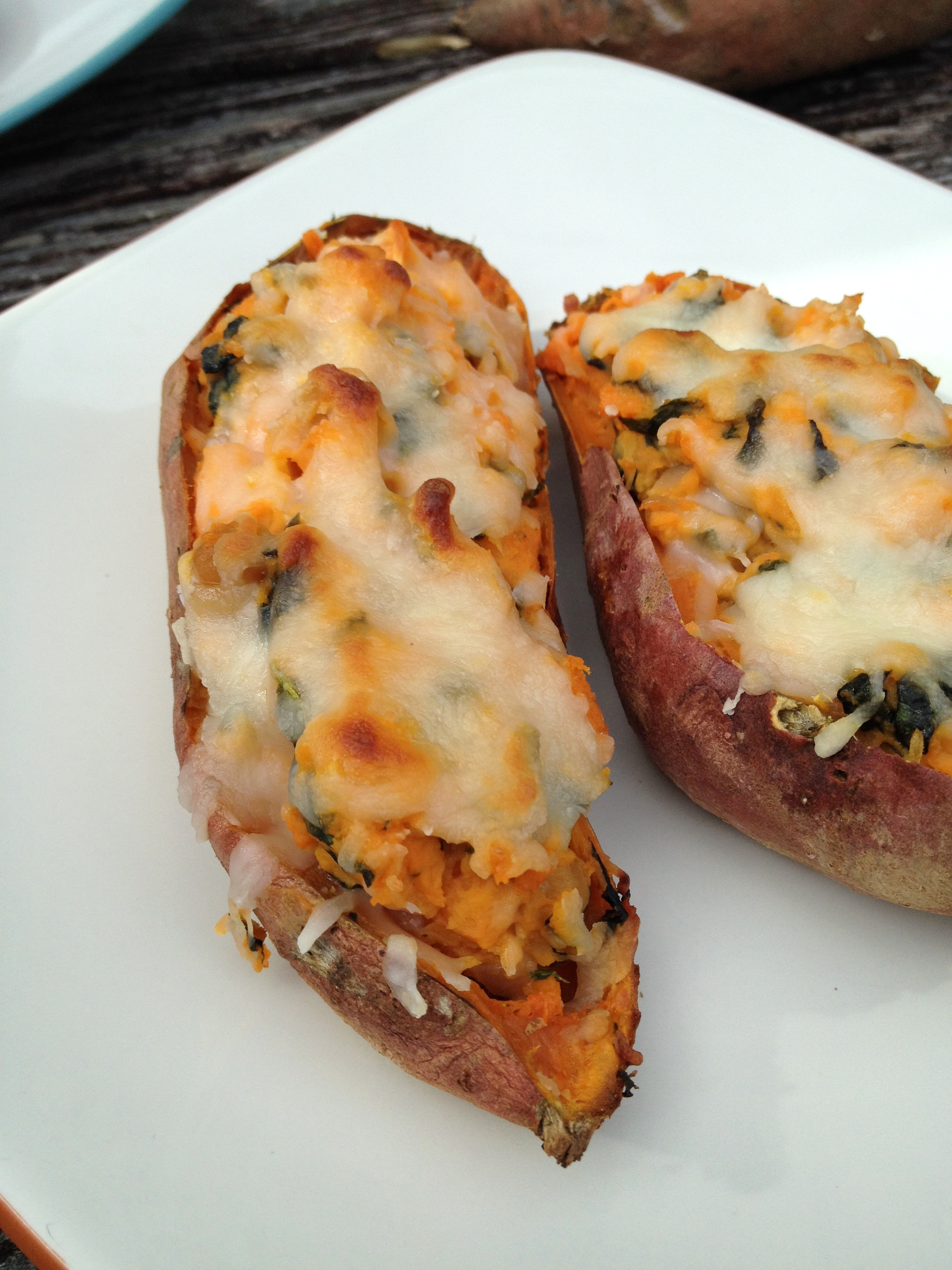 Healthy Baked Potato
 healthy twice baked sweet potatoes